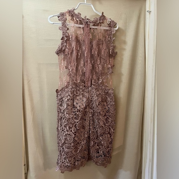 Soiéblu women’s lace zip up back dress sleeveless size large - Picture 8 of 11